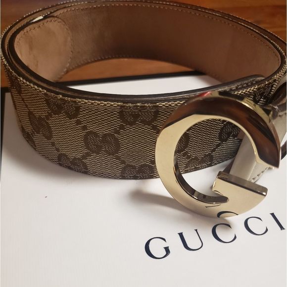 Gucci Vintage G Monogram Belt